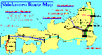 Japan Route Map